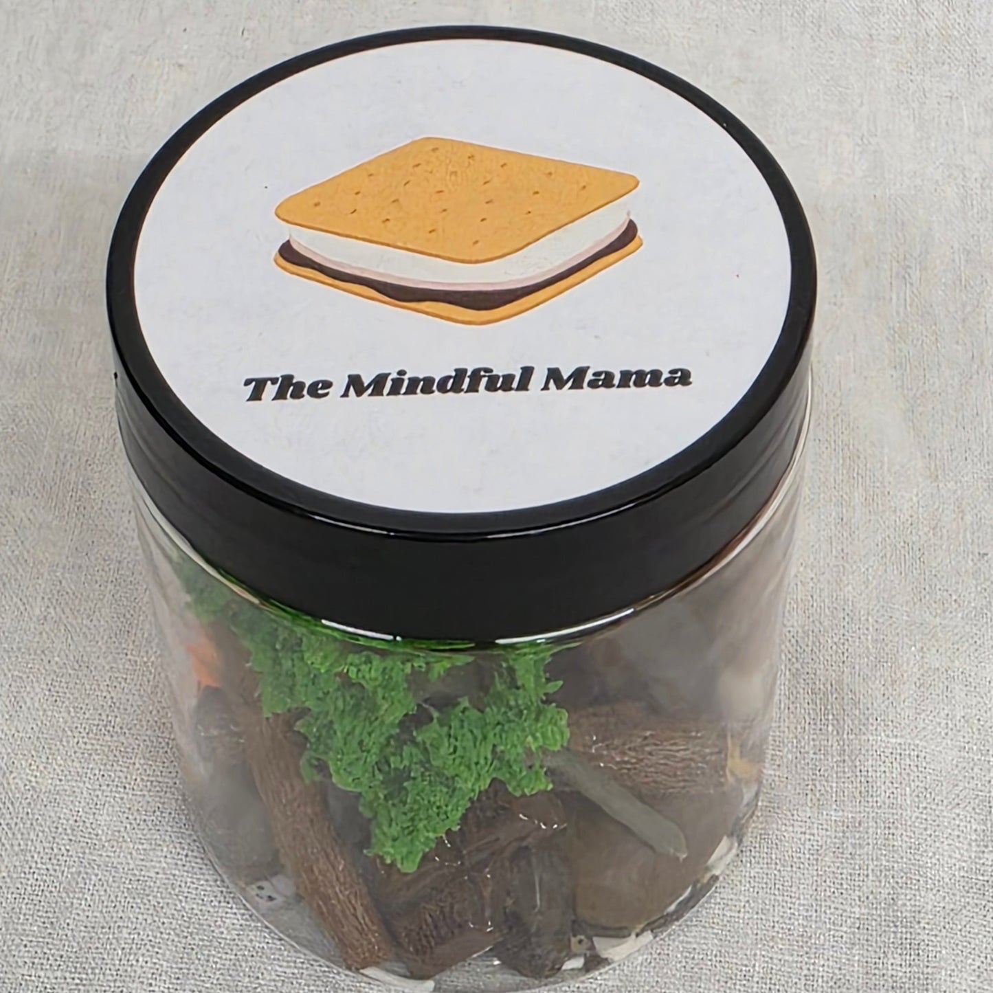S'mores Playdough Jar
