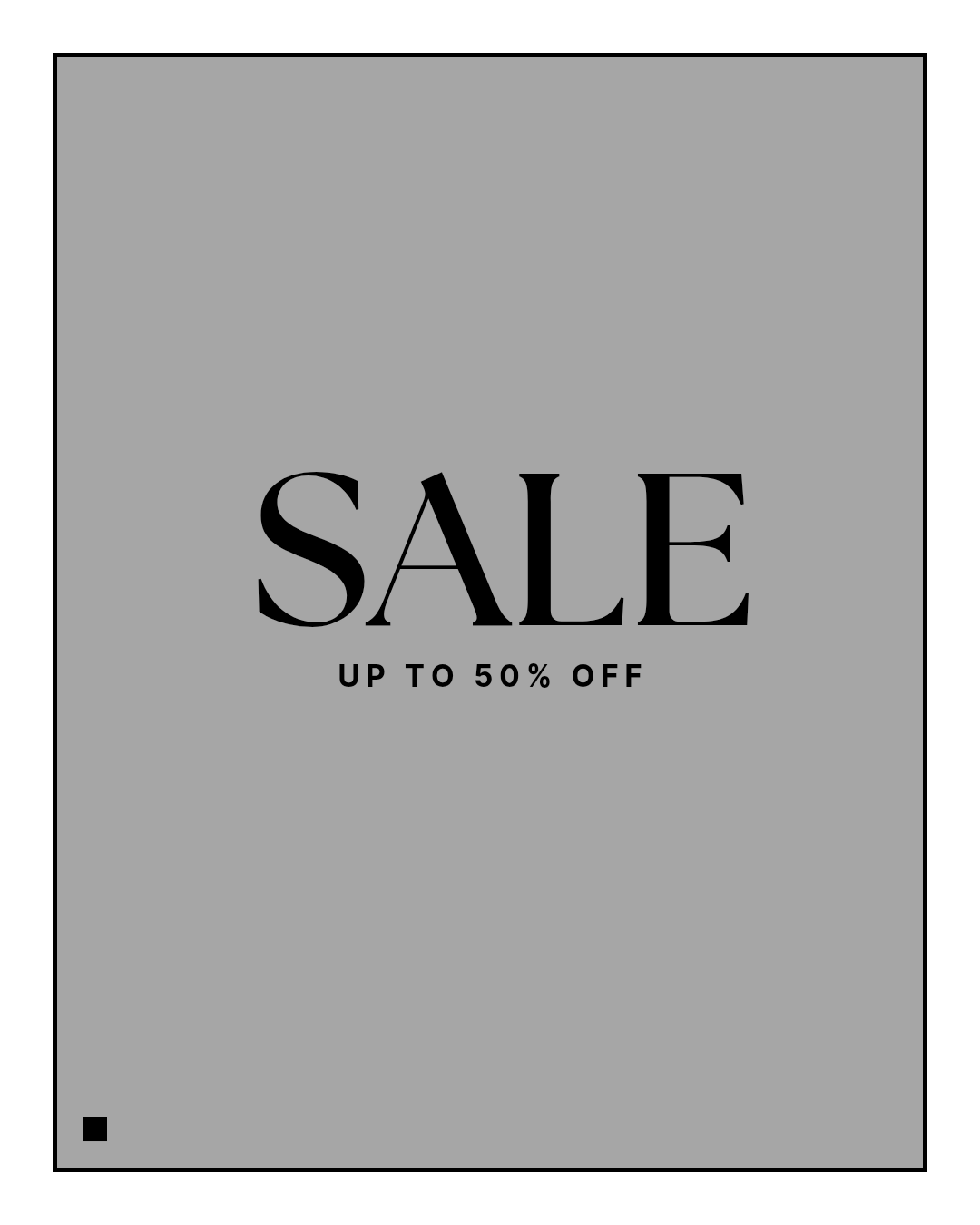 Sale