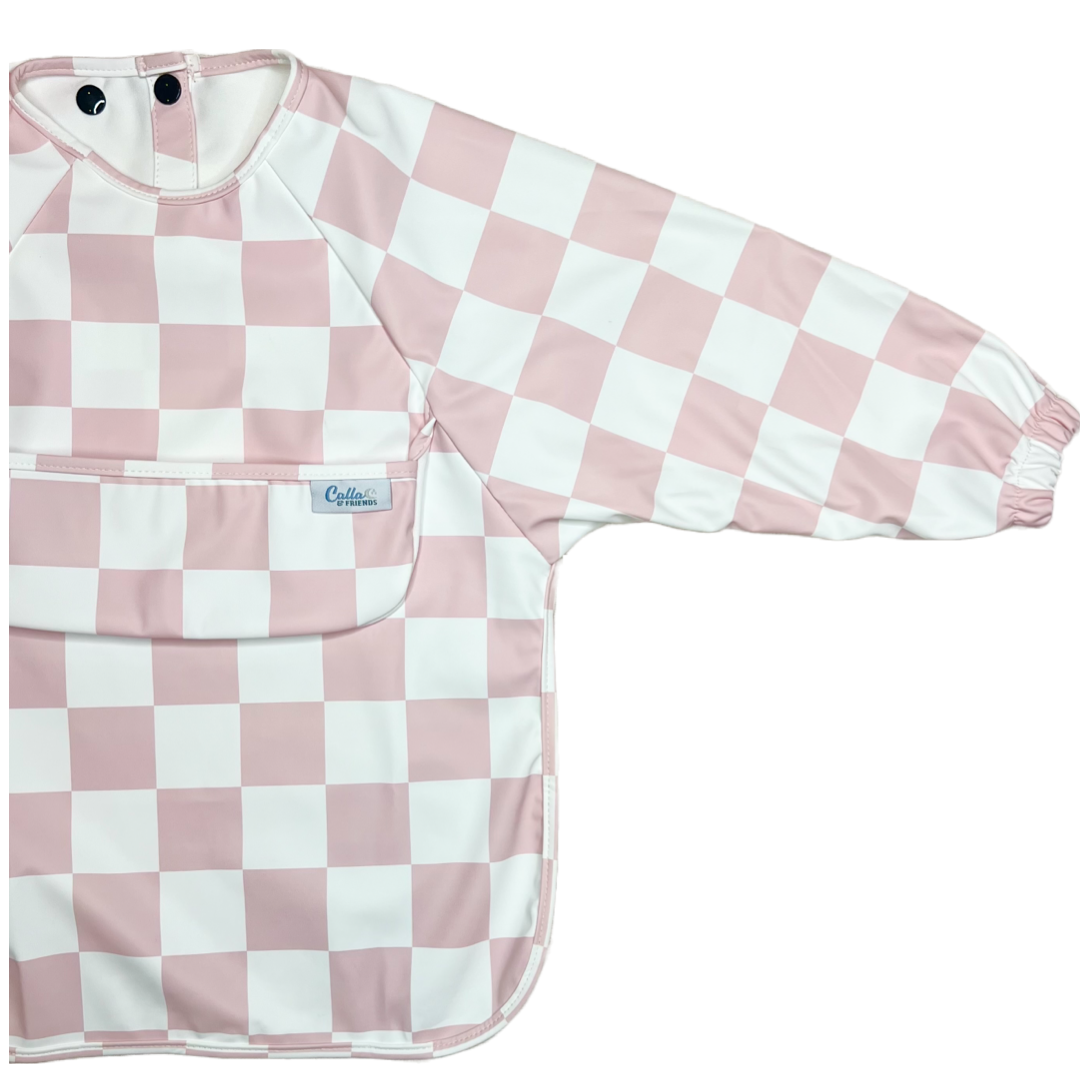 The Grayson Long Sleeve Bib - Checkered