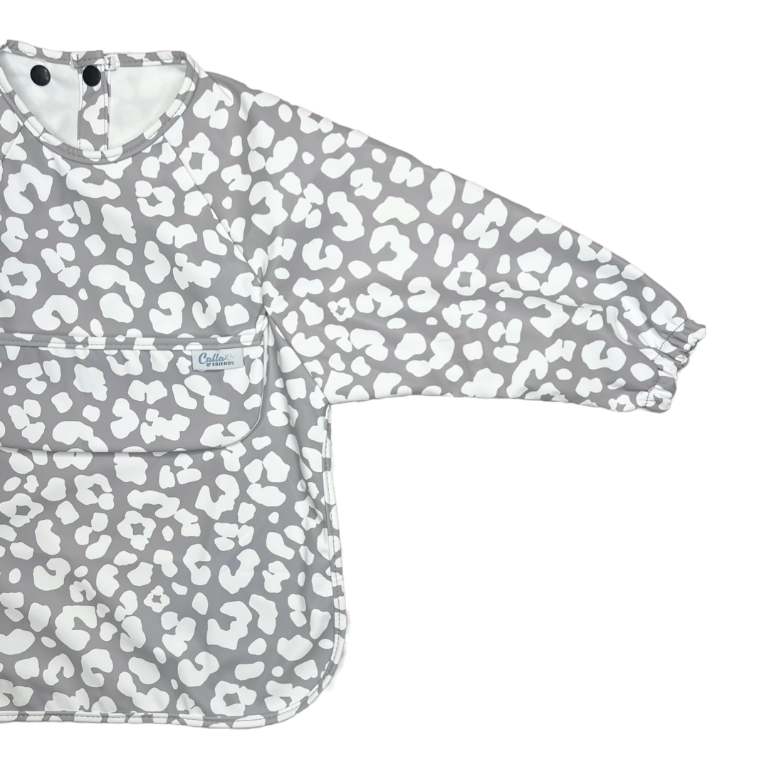 The Grayson Long Sleeve Bib - Leopard