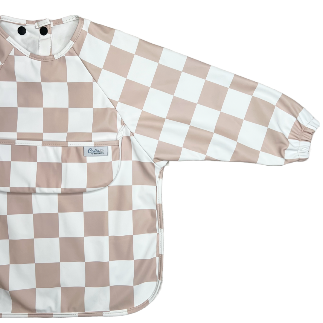 The Grayson Long Sleeve Bib - Checkered