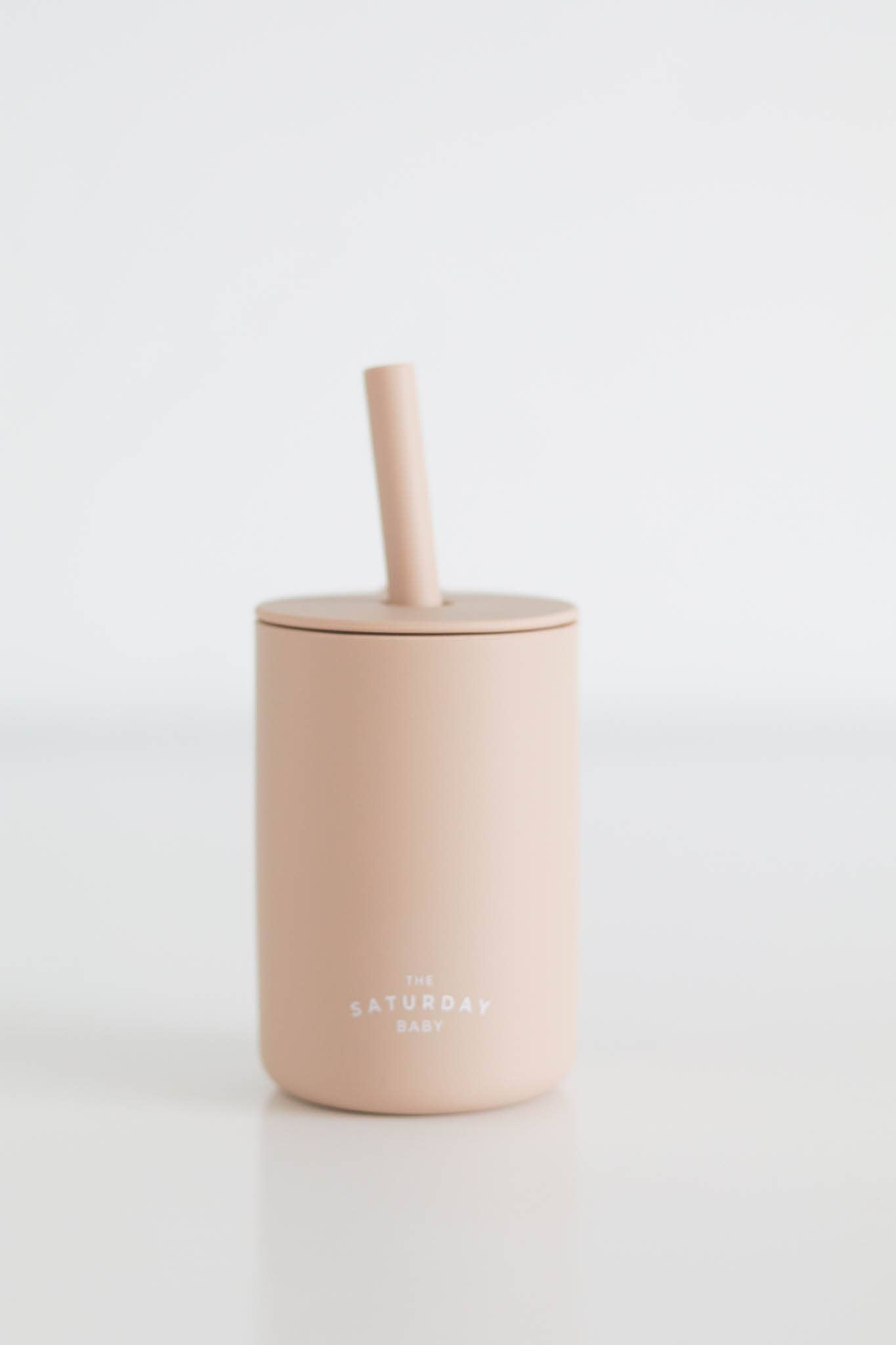 Baby Silicone Straw Cup