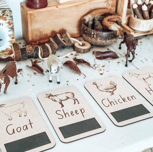 Farm Animal Flash Cards