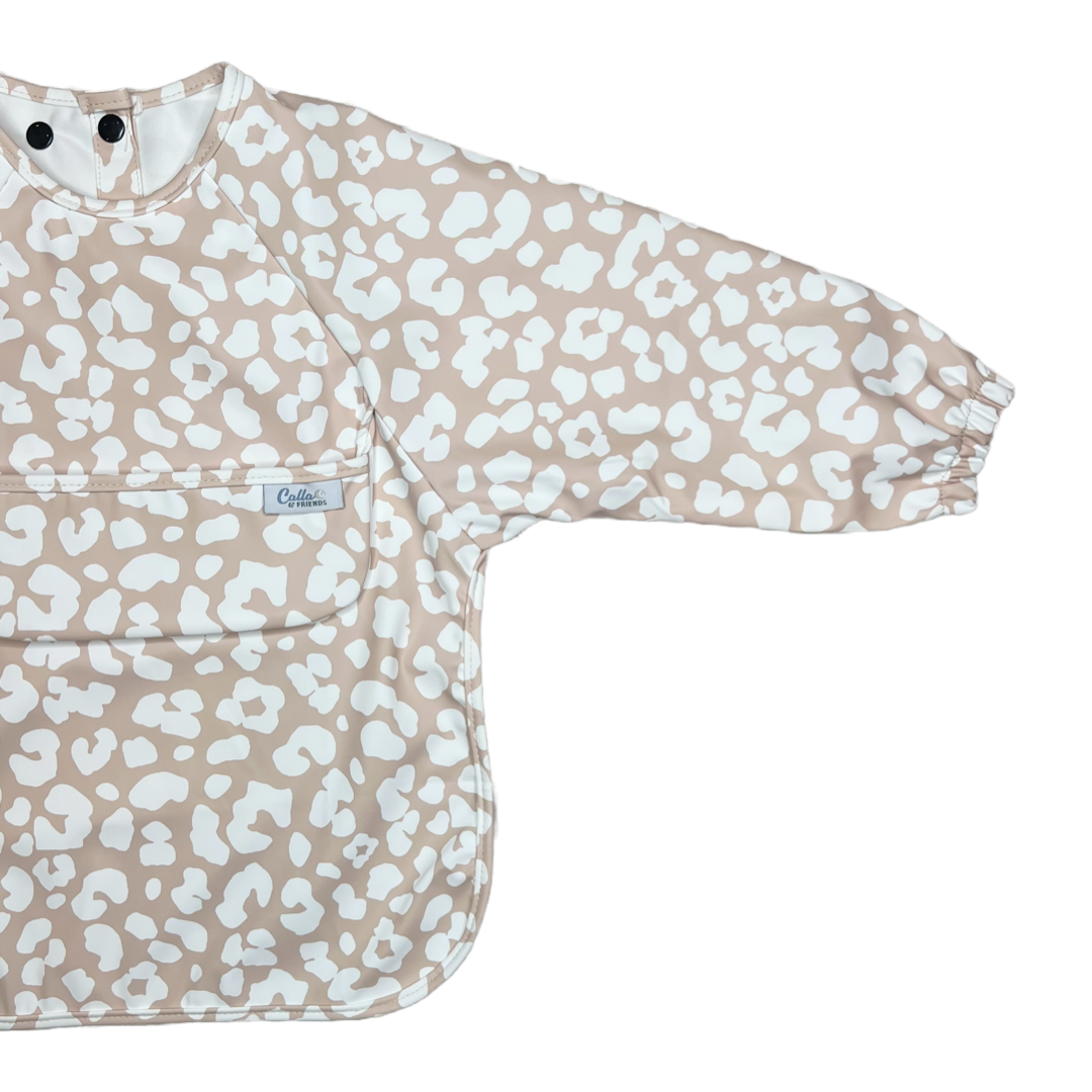 The Grayson Long Sleeve Bib - Leopard