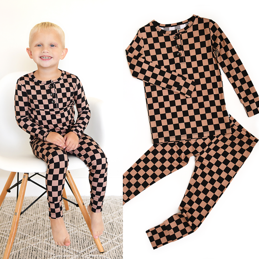 Checks Two Piece