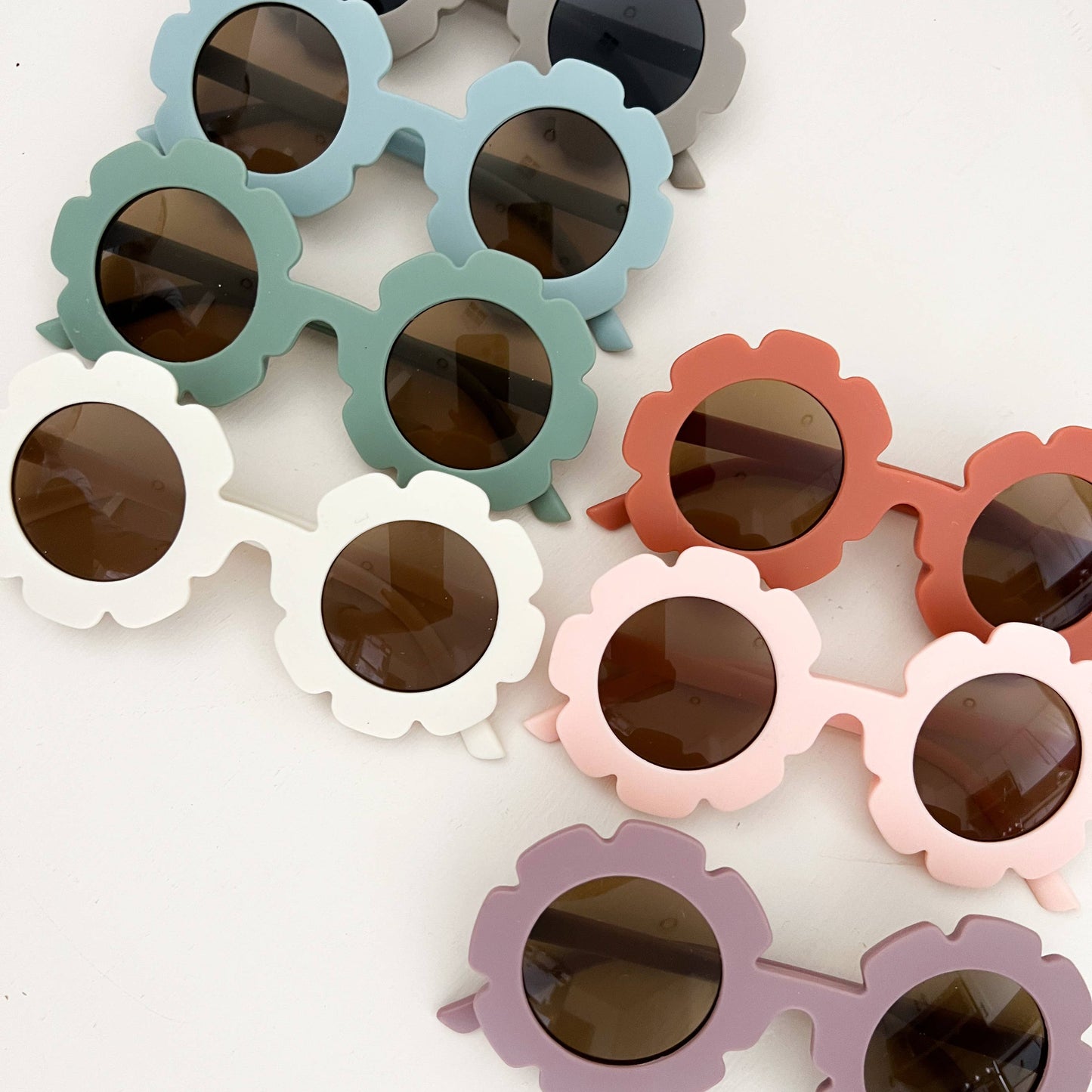 TODDLER Flower Daisy Frosted Sunglasses