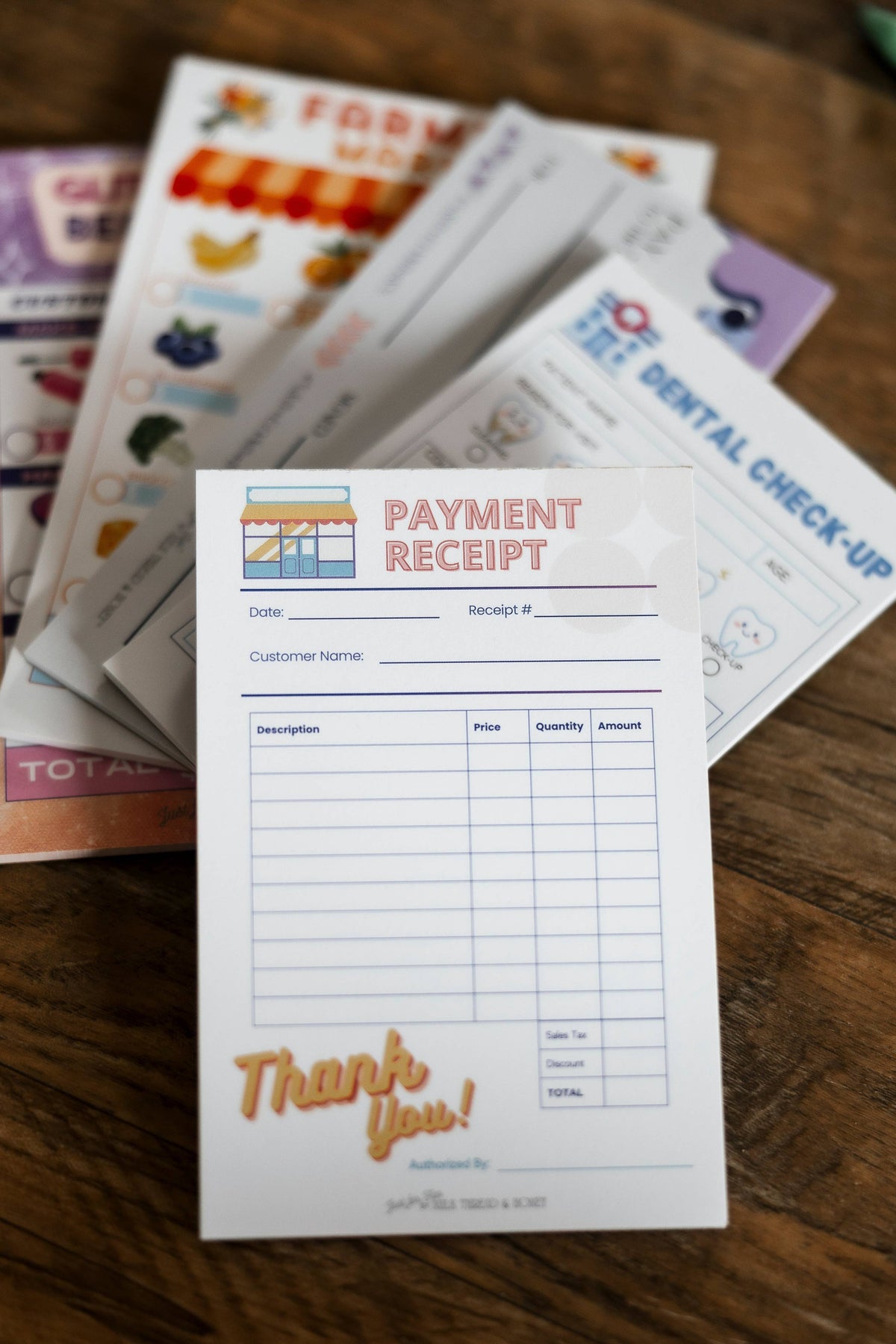 Pretend Play Phone Memo Notepad
