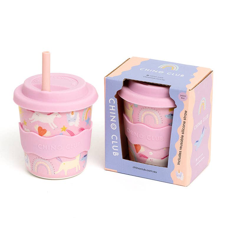 Pink Unicorn Keep Cup 8oz