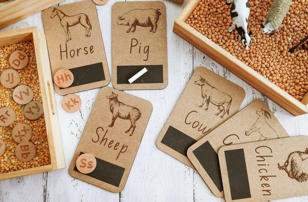 Farm Animal Flash Cards