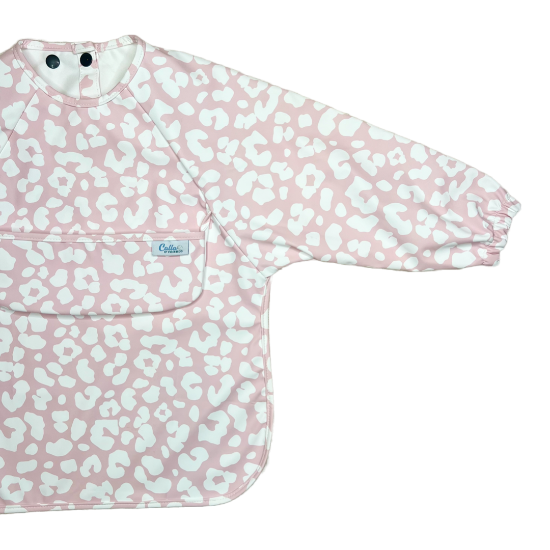 The Grayson Long Sleeve Bib - Leopard