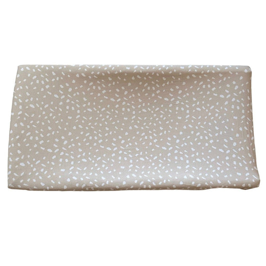 Changing Pad Cover - Sand Spotted