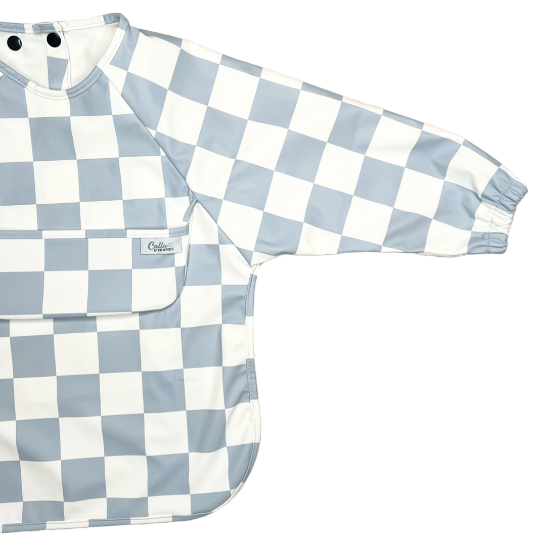 The Grayson Long Sleeve Bib - Checkered