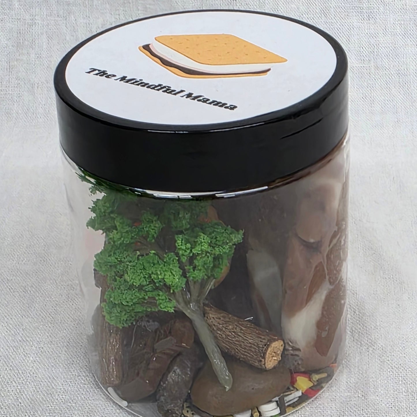 S'mores Playdough Jar