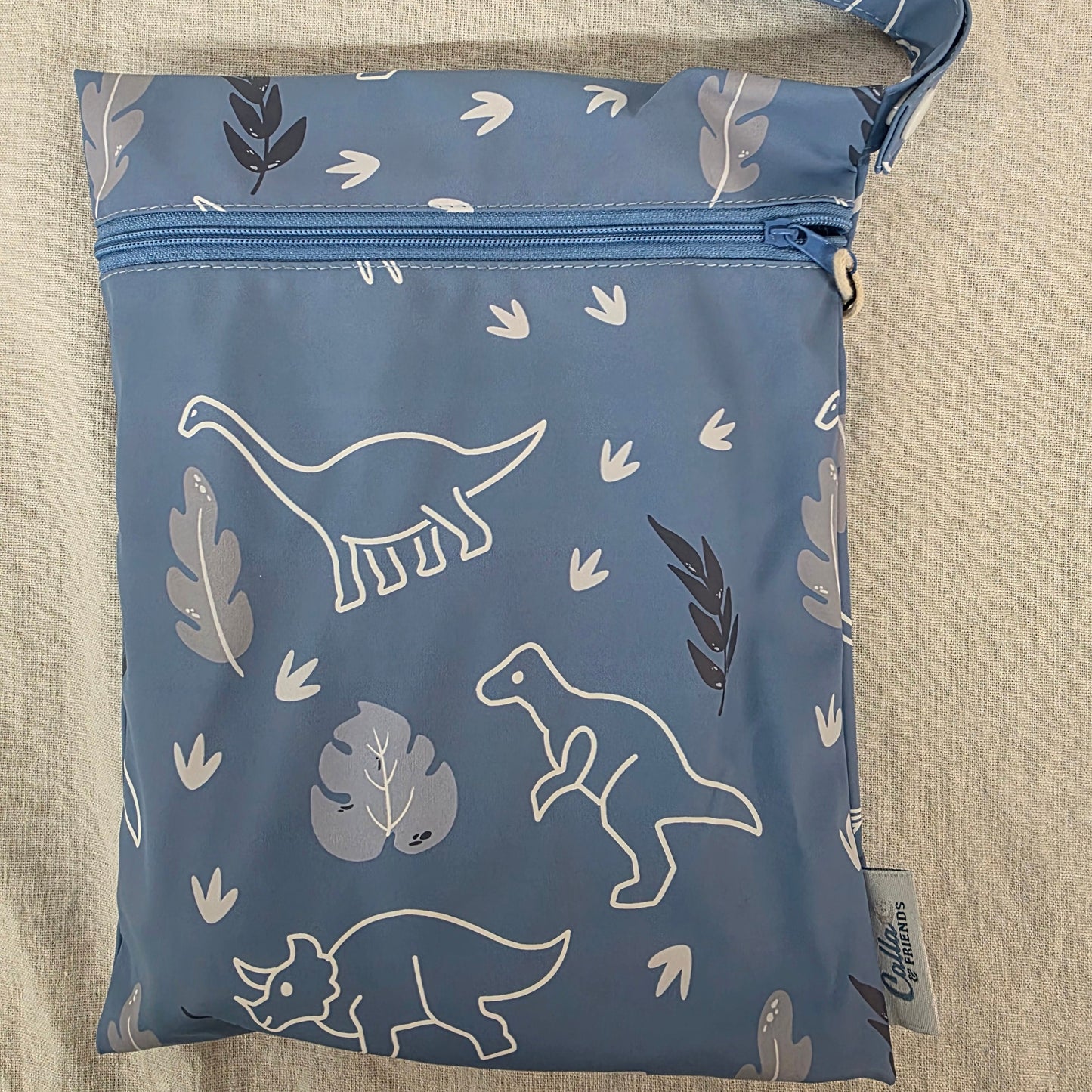 The Grayson Long Sleeve Bib - Dinos