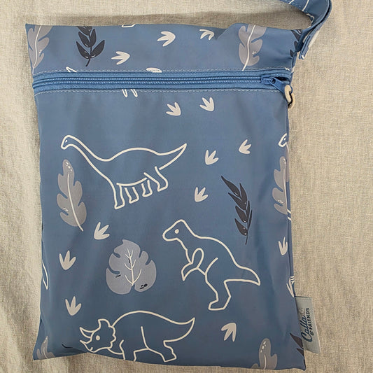 The Grayson Long Sleeve Bib - Dinos